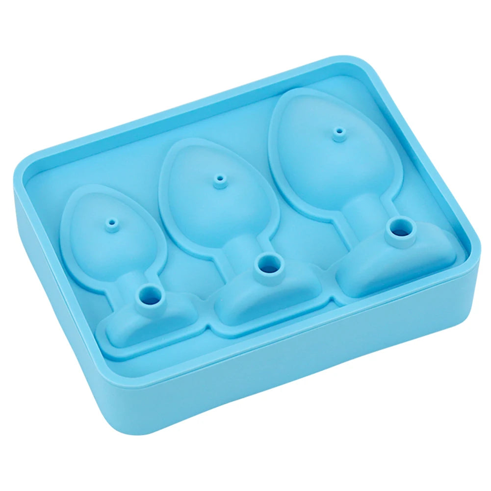 Silicone Butt Plug Prank Ice Cube Mold Tray