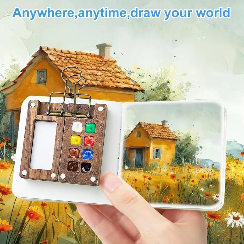 Mini Watercolor Paint Set