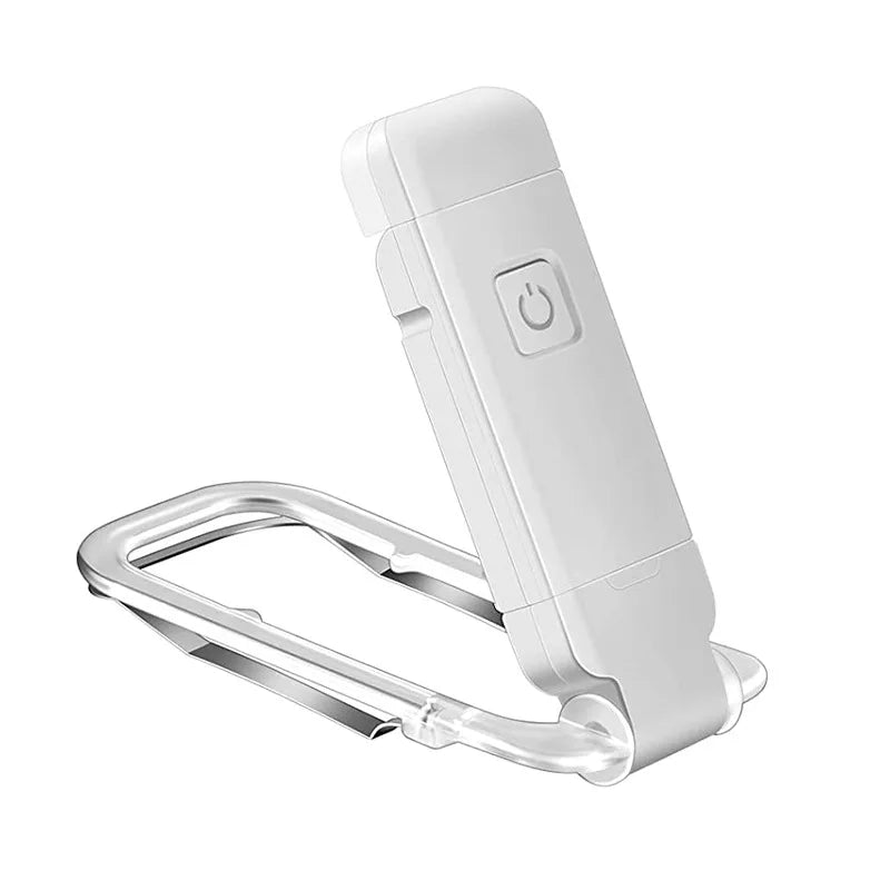 USB Rechargeable LED Clip-On Book Light