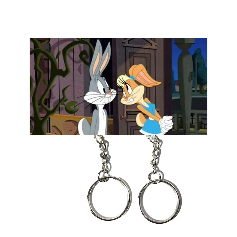 Rabbit Key Holder House Wall Couple Keychain