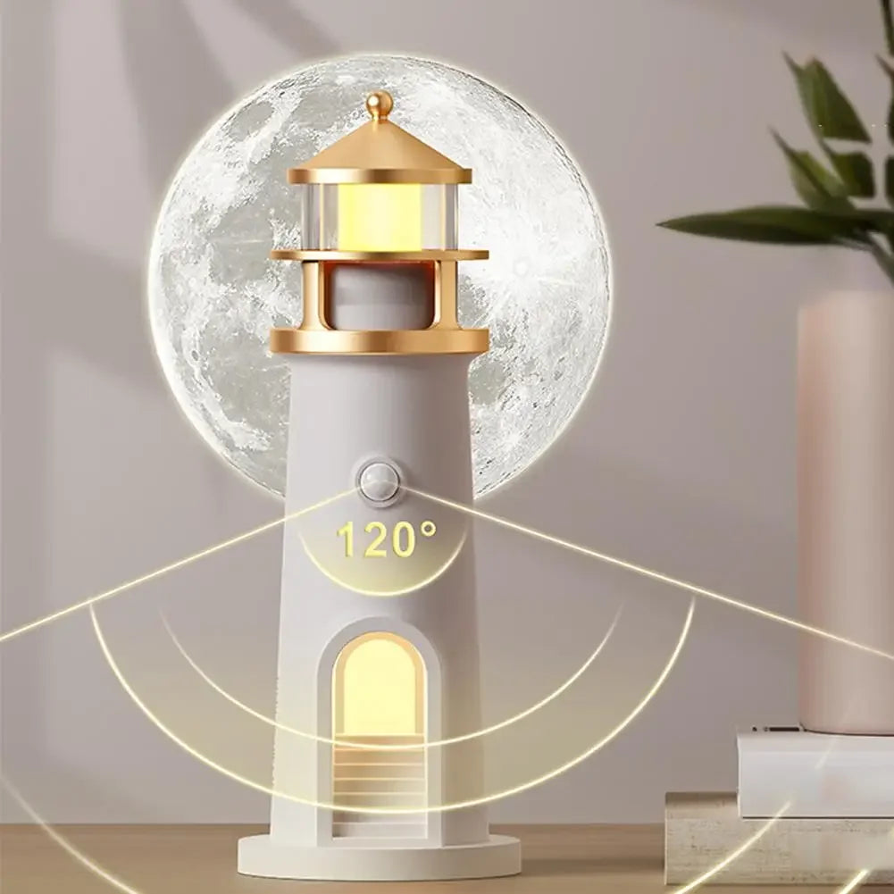 Lighthouse Lunar LED Projection Lamp