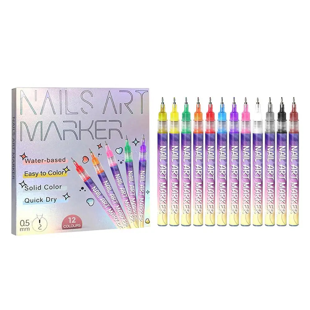 Nail Art Drawing Pens