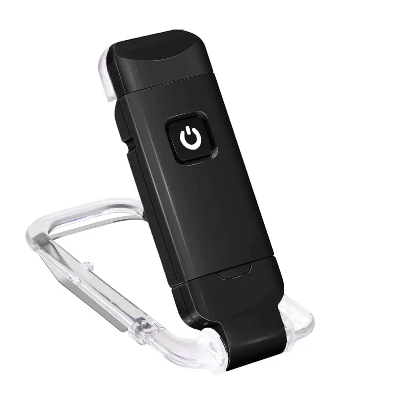 USB Rechargeable LED Clip-On Book Light