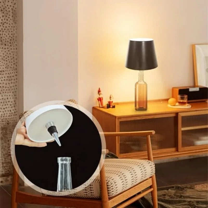 Wireless LED Bottle Lamp
