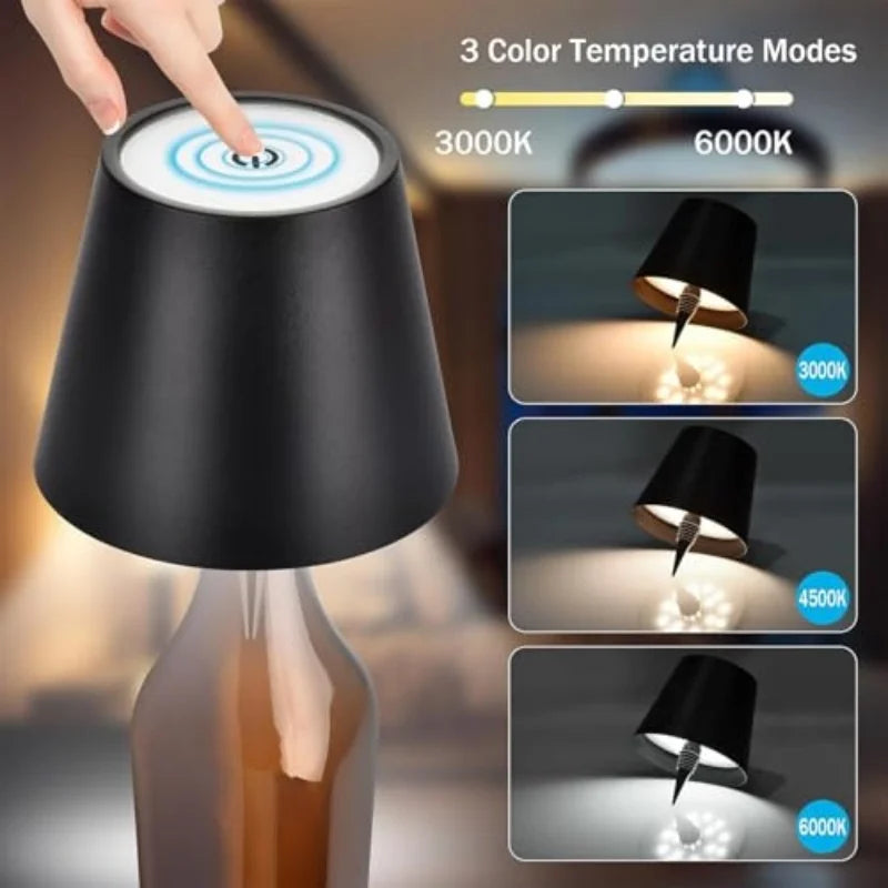 Wireless LED Bottle Lamp