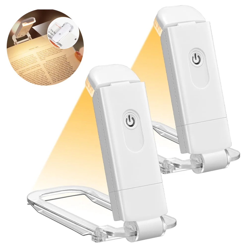 USB Rechargeable Folding Book Light