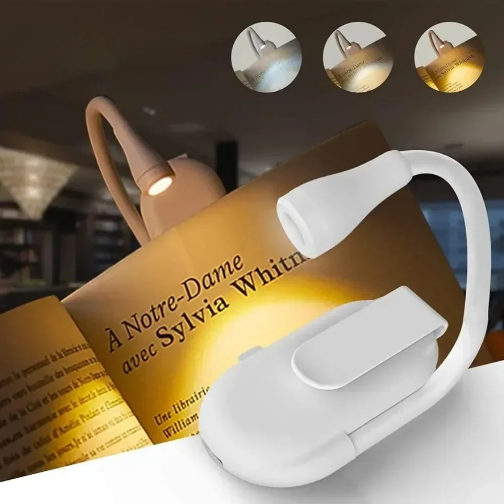 USB Rechargeable Folding Book Light