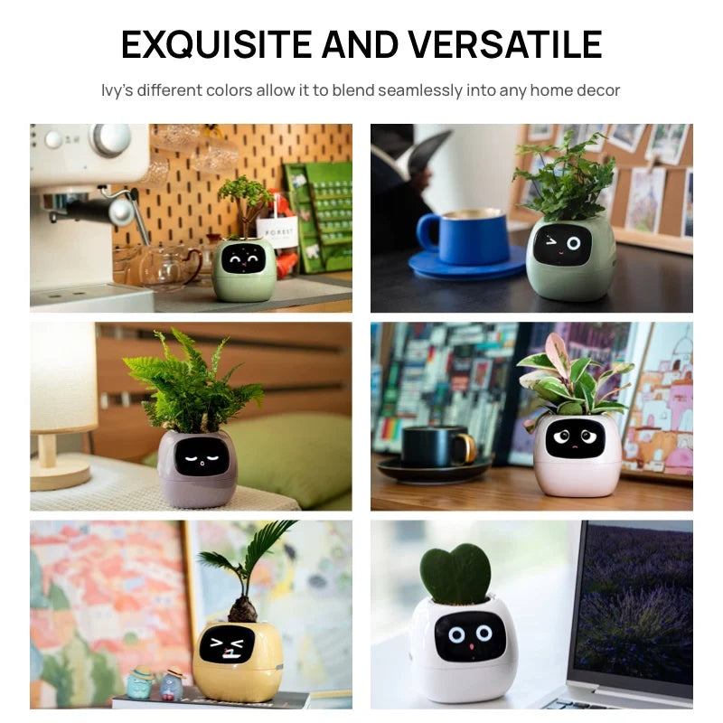 Purple Smart Planter