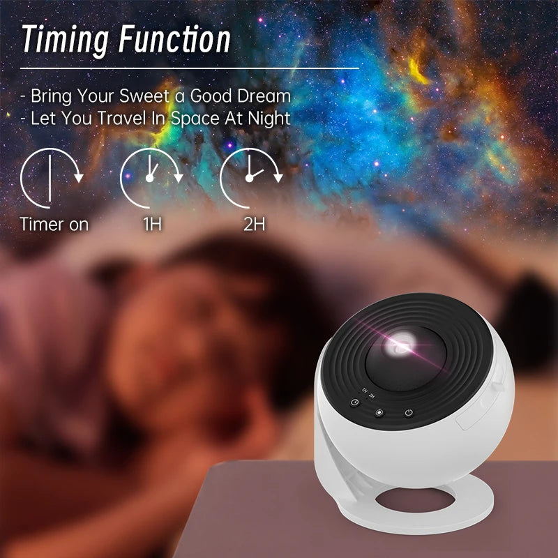 Galaxy Night Light Projector