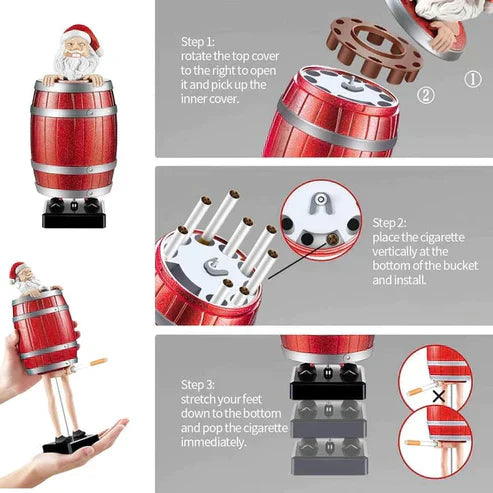 Funny Santa Claus Cigarette Dispenser