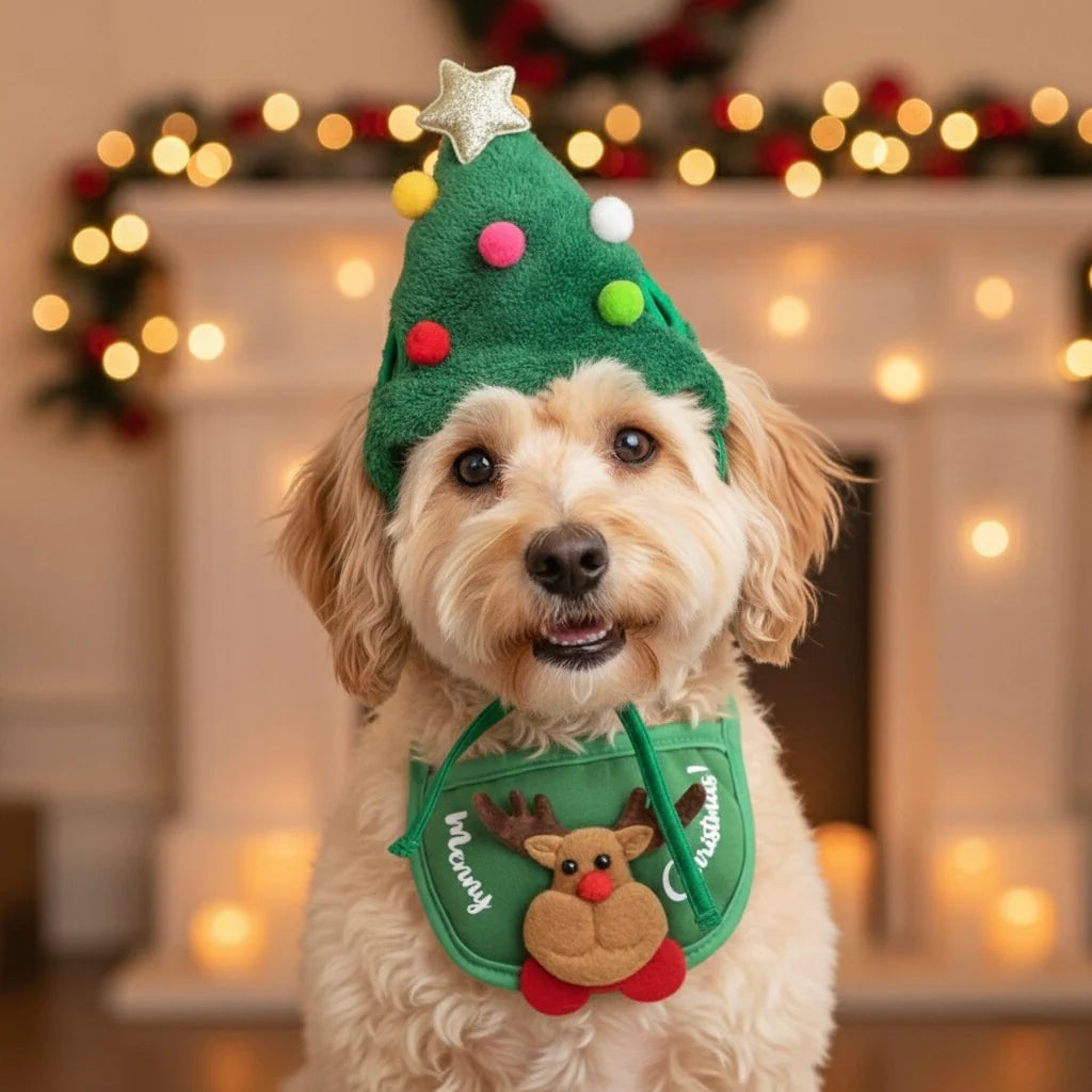 Pet Christmas (Hat + Scarf)