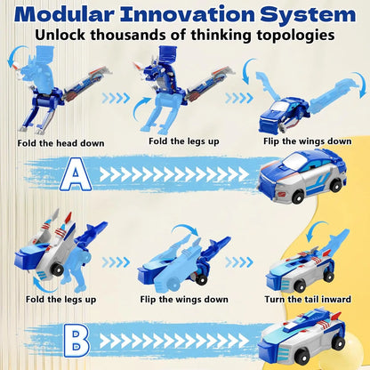 Transforming Dinosaur Car Toy