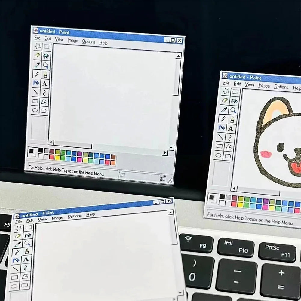 Vintage Computer Drawing Board Notepad