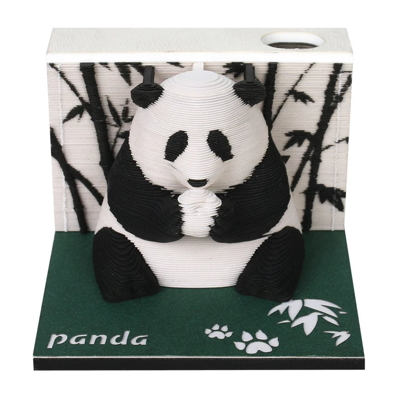3D Notepad Sakura Treehouse 3D Calendar 2026