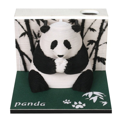 3D Notepad Sakura Treehouse 3D Calendar 2026
