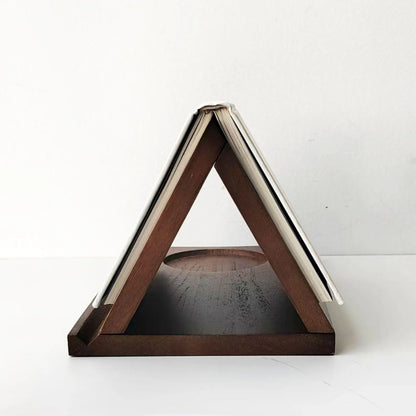 Wooden Mobile Holder for Book Lovers