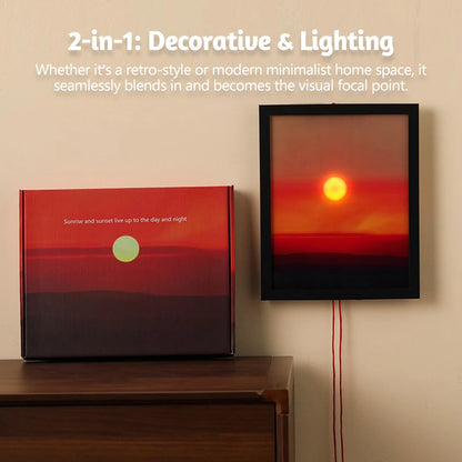 Creative Sunrise and Sunset Night Light