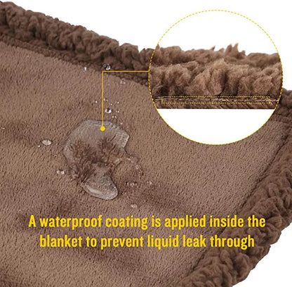 Waterproof Winter Warm Oversized Blanket for Couples