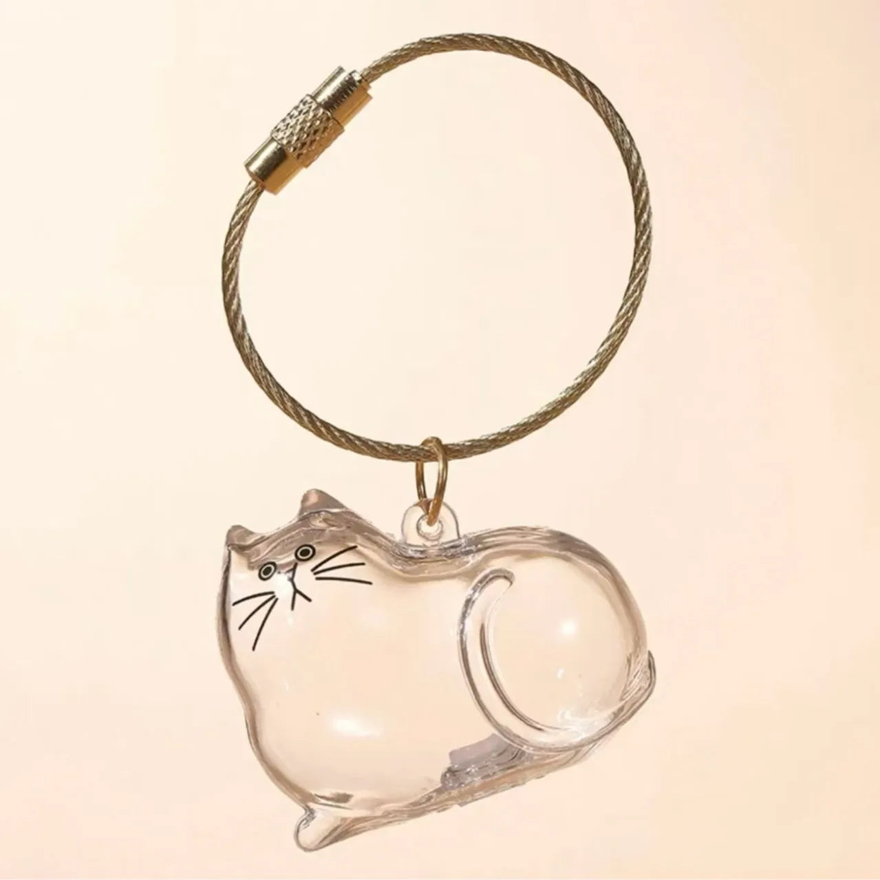 Cat Keychain Pendant