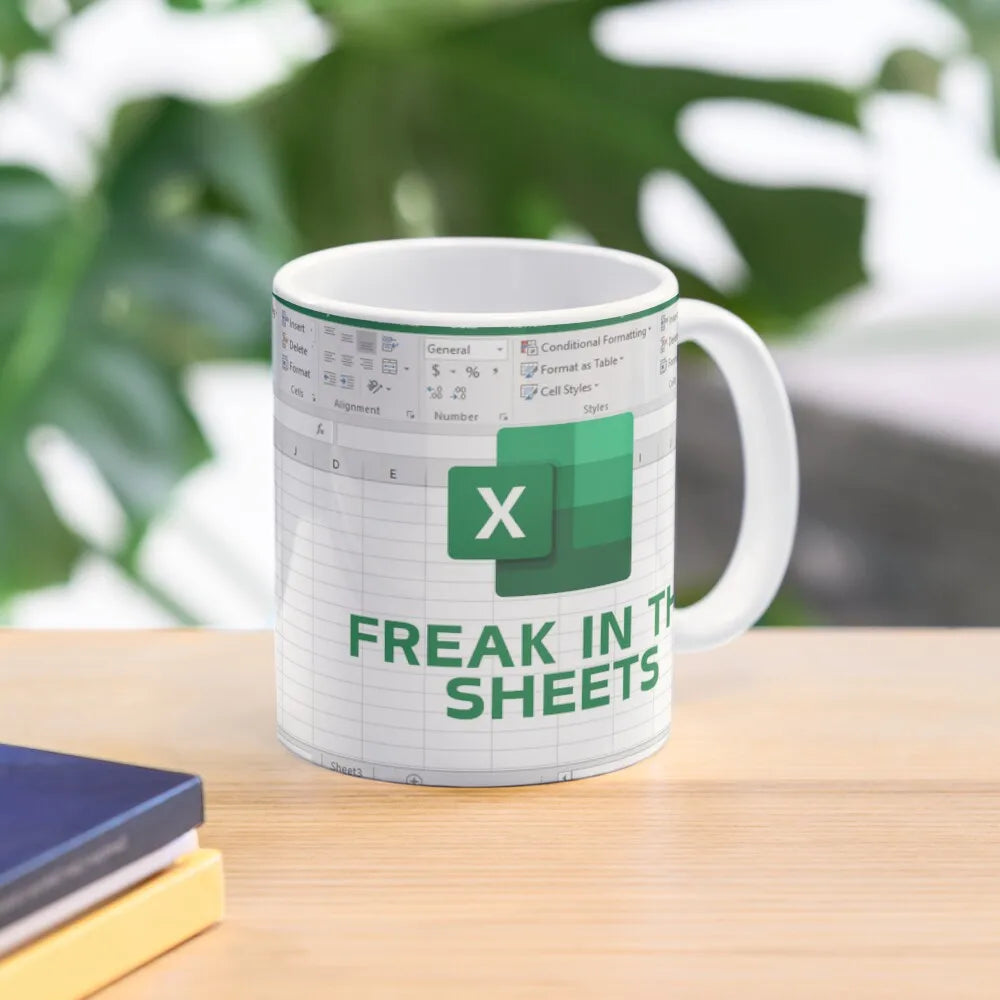 Freak In The Sheets Excel Mug