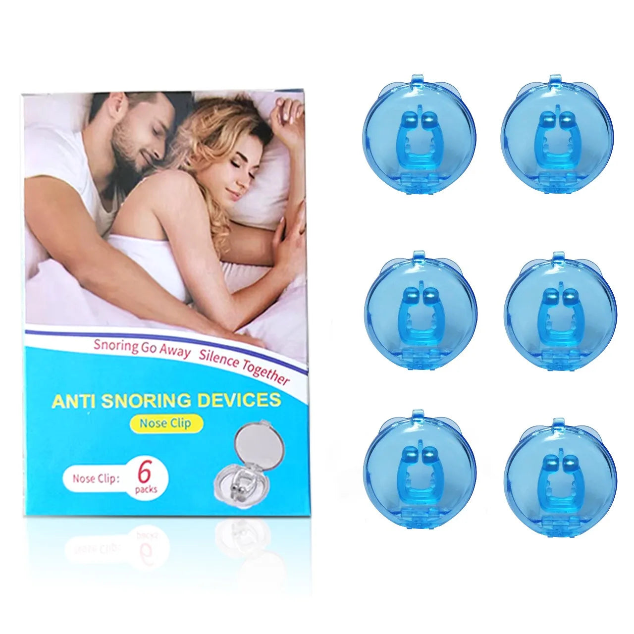 Anti-Snoring Silicone Nose Clip Sleep Aid