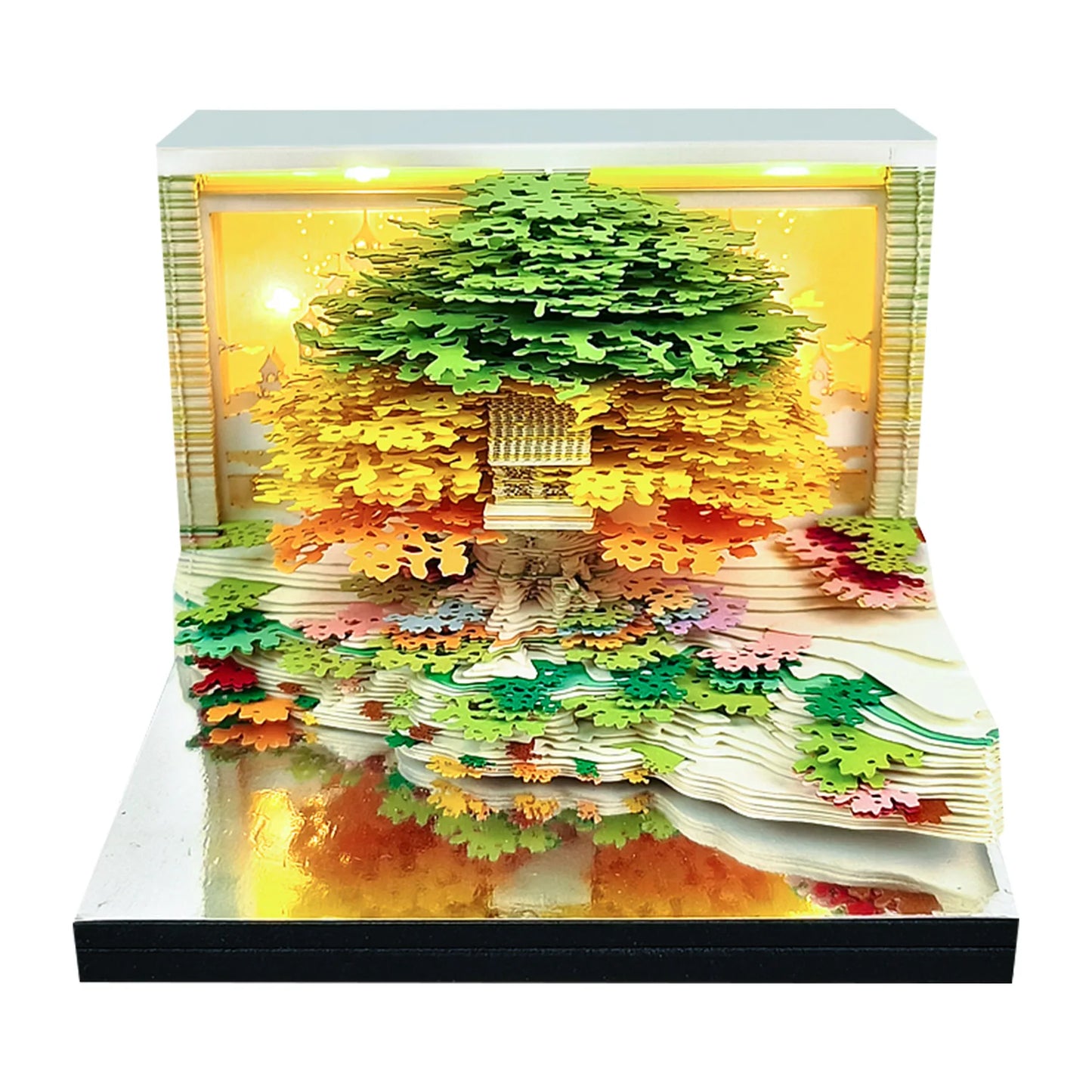 3D Notepad Sakura Treehouse 3D Calendar 2026