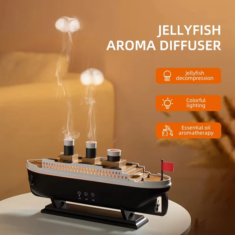 Titanic Ship Air Humidifier & Aroma Diffuser