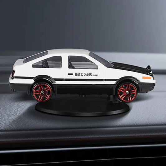 Rotating AE86 Drift Car Dashboard Ornament