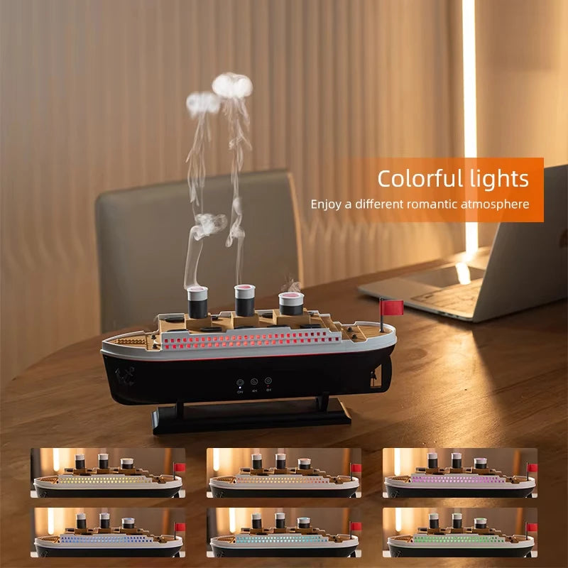 Titanic Ship Air Humidifier & Aroma Diffuser