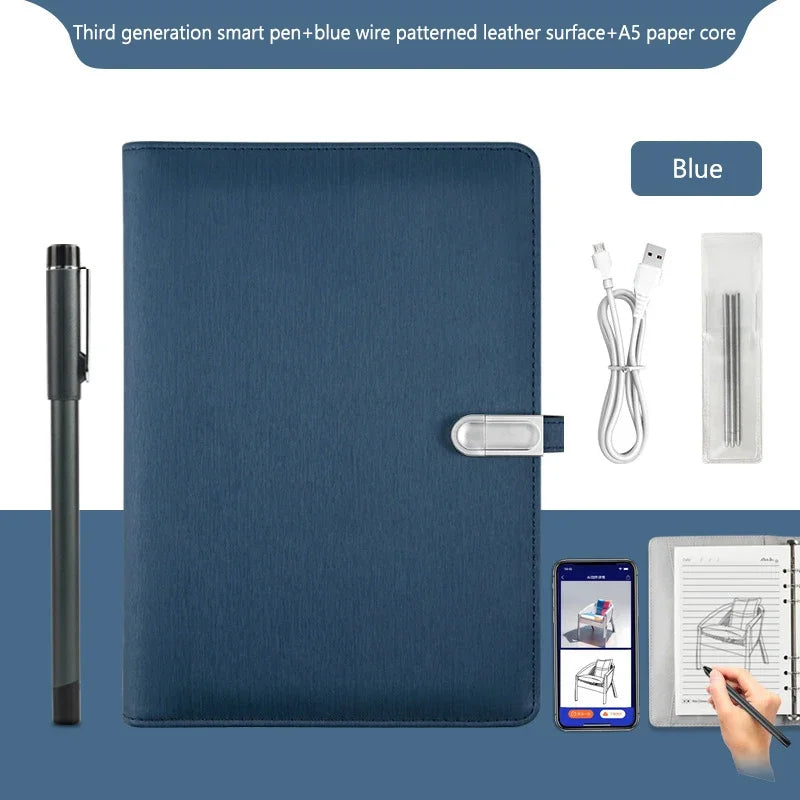 Digital Handwriting Note Book Smart Sync Pen Diary Writing Set