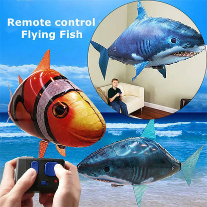 Kids Remote Control Flying Shark Balloon