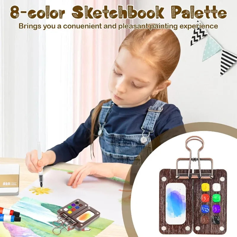 Mini Watercolor Paint Set