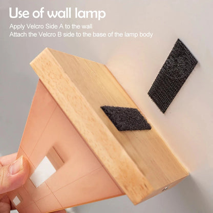 3D Visual Night Light Wall Lamp Optical Art