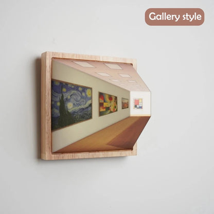 3D Visual Night Light Wall Lamp Optical Art