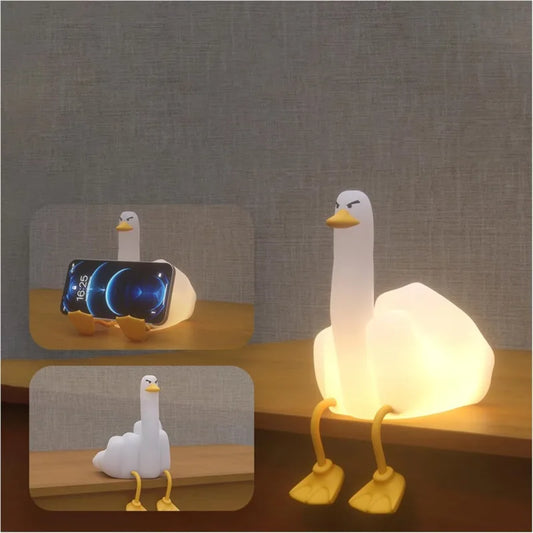 Finger Funny Duck Night Light
