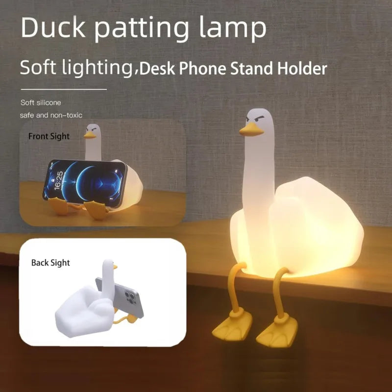 Finger Funny Duck Night Light