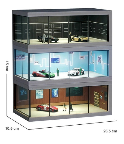 Model Car Showroom Diorama