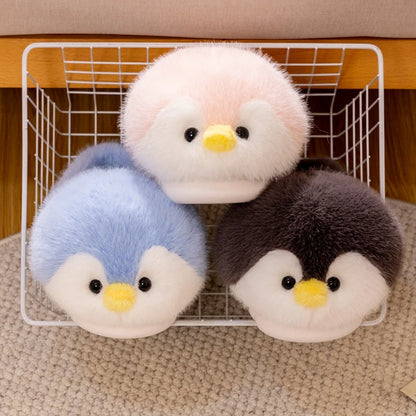 Cute Penguin Home Winter Cotton Slippers