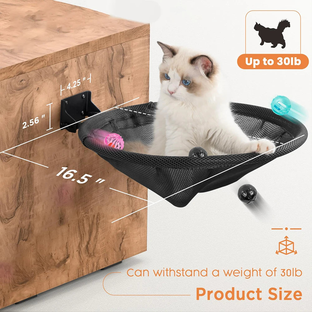 Wall Mounted Cat Hammock