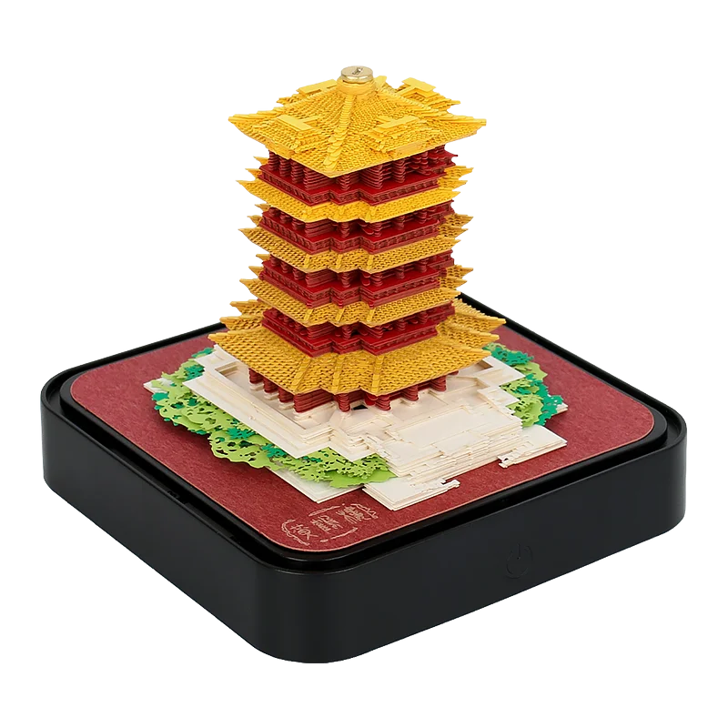 3D Notepad Sakura Treehouse 3D Calendar 2026