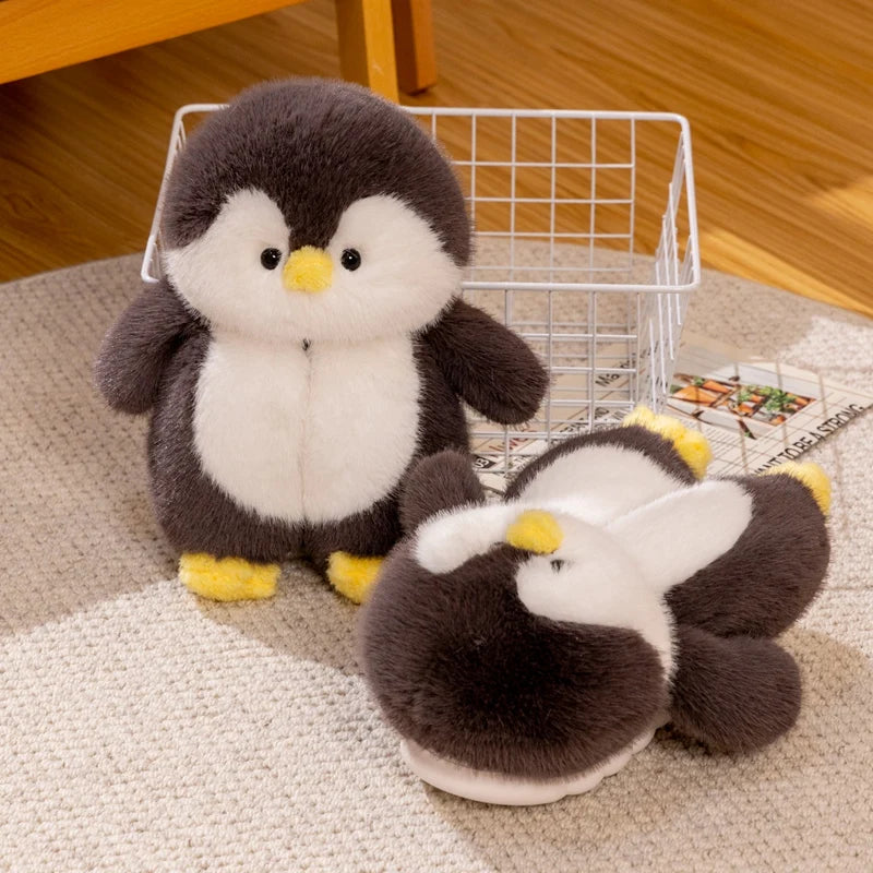 Cute Penguin Home Winter Cotton Slippers