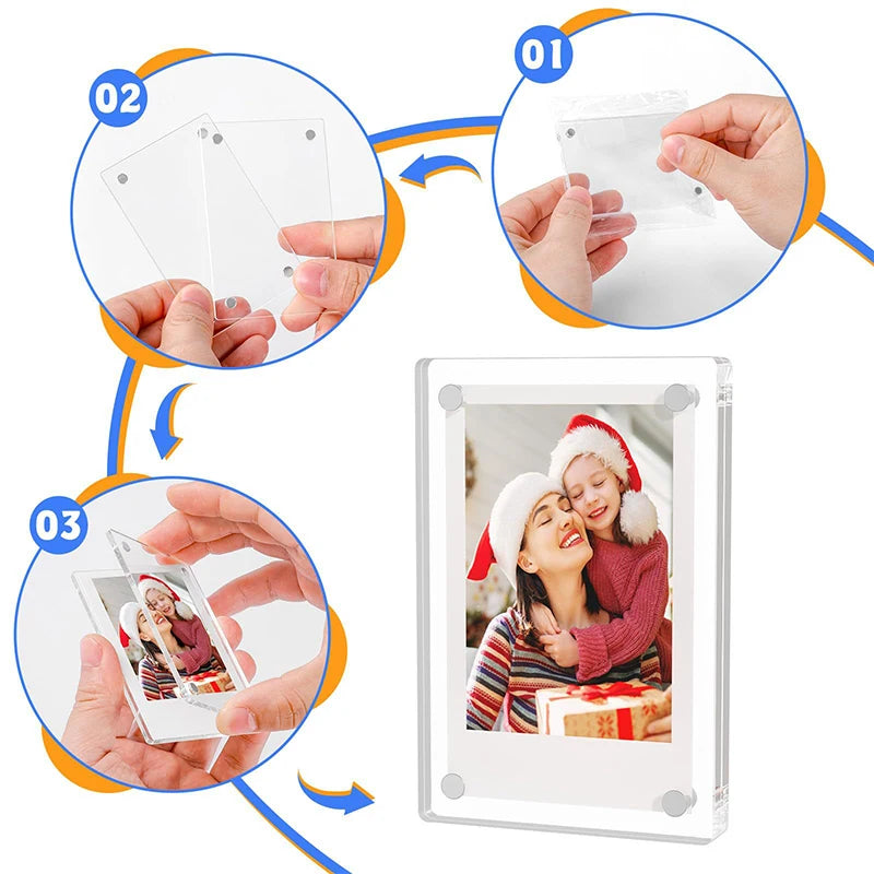 Magnetic Instax Photo Frame Set