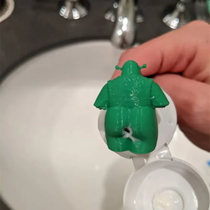 Shrek Pooping Toothpaste Topper Squeezer