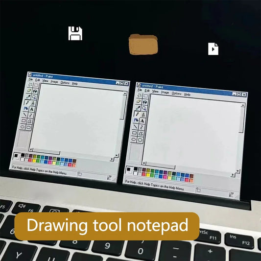 Vintage Computer Drawing Board Notepad