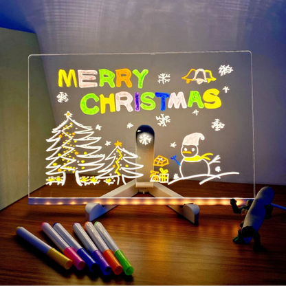 LED Note Board with Night Light