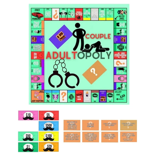 Intimate Couples Opoly Board Game