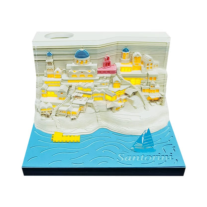 3D Notepad Sakura Treehouse 3D Calendar 2026