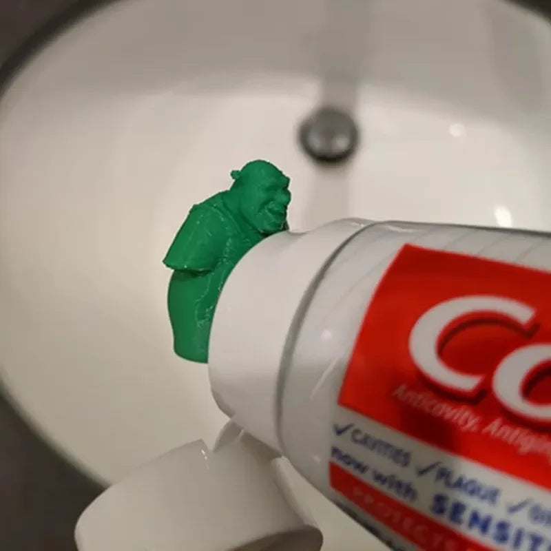 Shrek Pooping Toothpaste Topper Squeezer