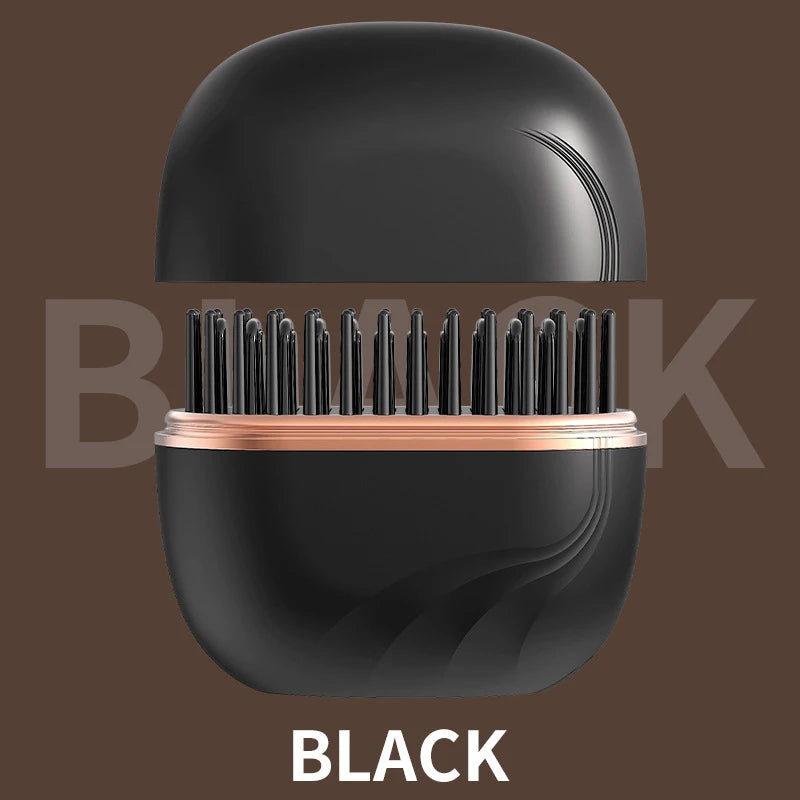 Portable Hair Straightener Brush