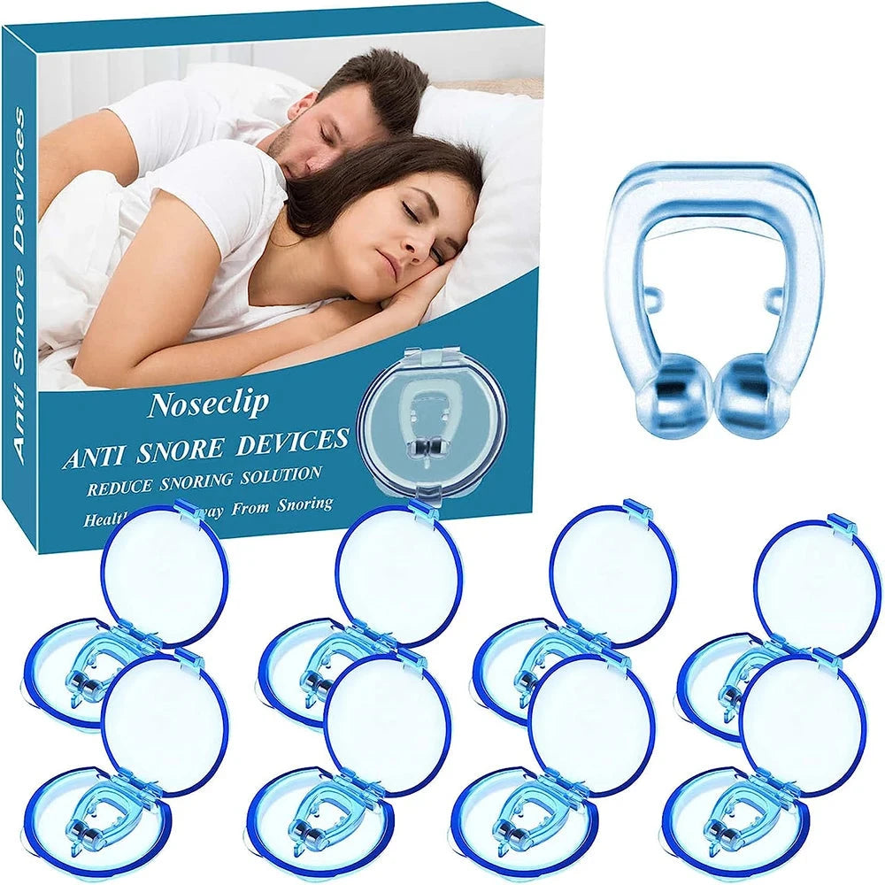 Anti-Snoring Silicone Nose Clip Sleep Aid